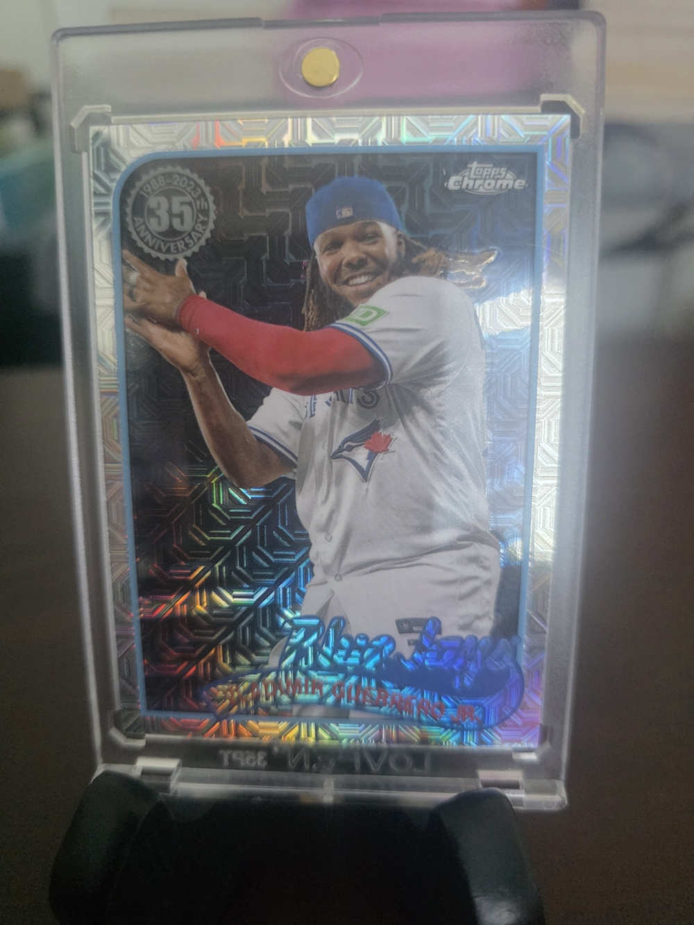 Topps Blue/Black 35 Anniversary 1988-2023 Vladimir Guerrero Jr. Baseball Card